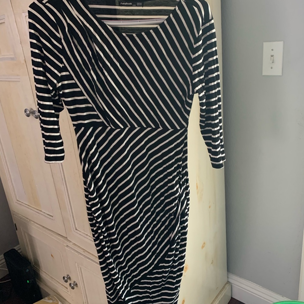 Striped Maternity dress